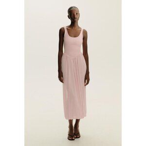 ZARA CONTRAST TULLE DRESS